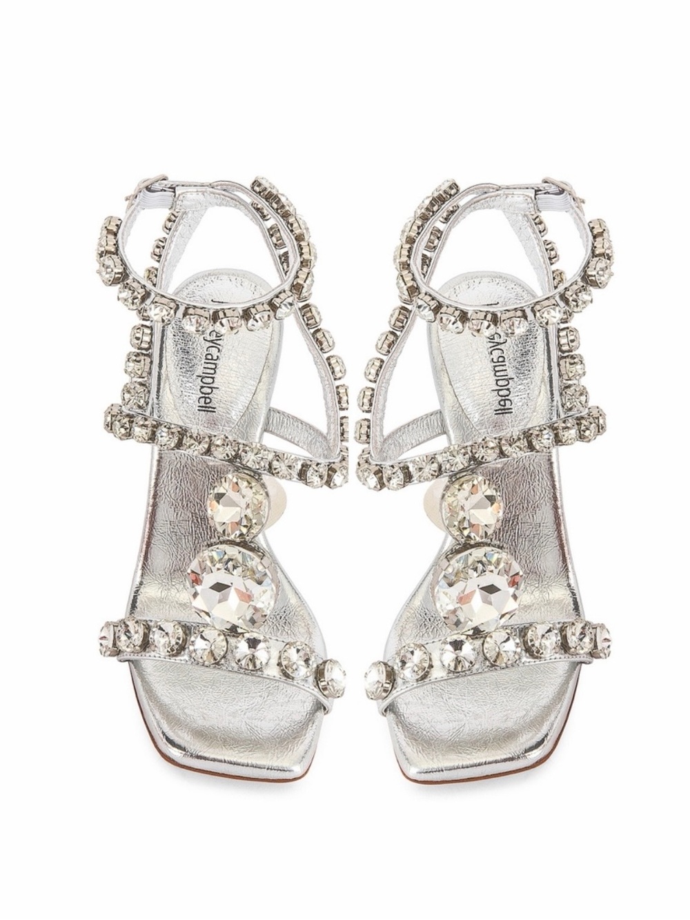 Jeffrey Campbell Anastas sparkling crystal embellishments. Limited Edition 7.5